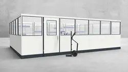 Stellwand 4-seitig 7,00 x 5,00 m 35 m² (SW4-7050)