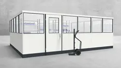 Stellwand 4-seitig 6,00 x 5,00 m 30 m² (SW4-6050)