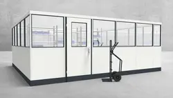 Stellwand 4-seitig 5,50 x 5,00 m 27,5 m² (SW4-5550)