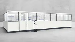 Stellwand 4-seitig 9,00 x 5,50 m 49,5 m² (SW4-9055)