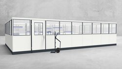 Stellwand 4-seitig 9,00 x 5,50 m 49,5 m² (SW4-9055)