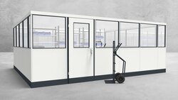 Stellwand 4-seitig 5,50 x 4,50 m 24,75 m² (SW4-5545)