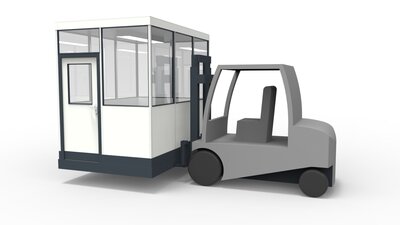 Mobiles Meisterbüro für die Industrie Mobiles Meisterbüro zur Unterstützung den Überblick im Produktionsprozess zu behalten