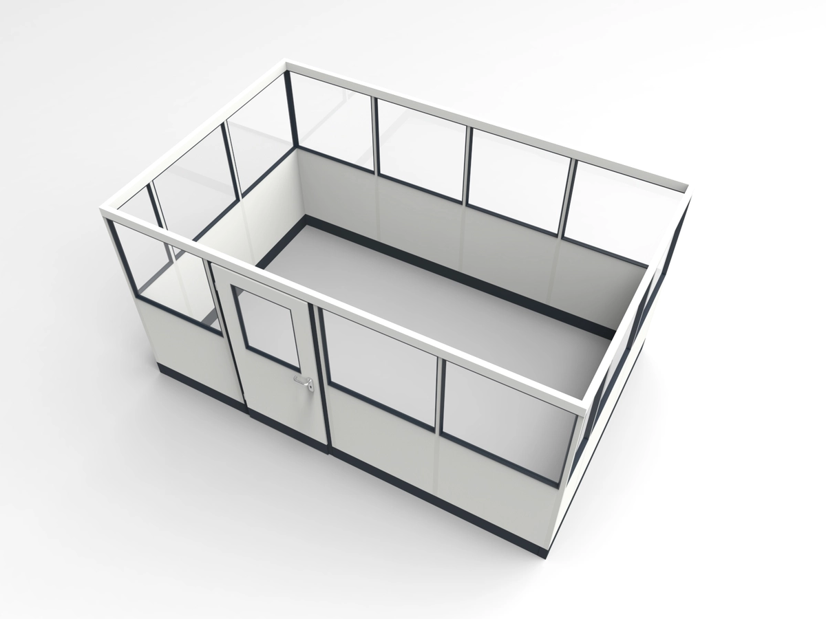 Wandanschluss für Stellwand 4-seitig 4,00 x 2,50 m System RS 45 von Becker Raumsysteme - Artikel SW4-4025