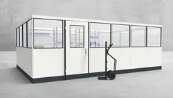 Stellwand 4-seitig 6,00 x 4,00 m 24 m² (SW4-6040)