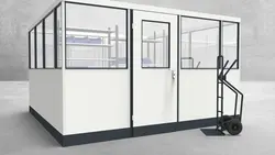 Stellwand 4-seitig 3,50 x 3,50 m 12,25 m² (SW4-3535)