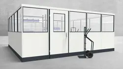 Stellwand 4-seitig 5,00 x 5,00 m 25 m² (SW4-5050)