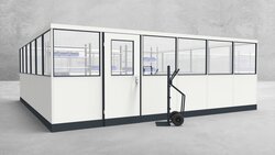 Stellwand 4-seitig 6,00 x 6,00 m 36 m² (SW4-6060)