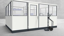 Stellwand 4-seitig 4,00 x 3,50 m 14 m² (SW4-4035)