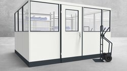 Stellwand 4-seitig 3,50 x 3,00 m 10,5 m² (SW4-3530)