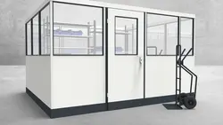 Stellwand 4-seitig 3,50 x 3,00 m 10,5 m² (SW4-3530)