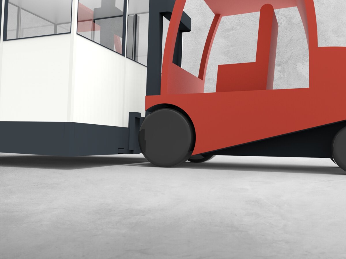 Deckenkonstruktion für M System RS 45 von Becker Raumsysteme - Artikel HM4-2020