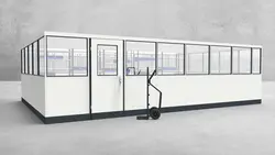 Stellwand 4-seitig 7,50 x 5,00 m 37,5 m² (SW4-7550)