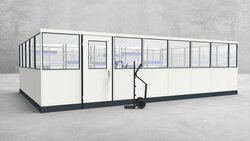 Stellwand 4-seitig 7,50 x 5,00 m 37,5 m² (SW4-7550)