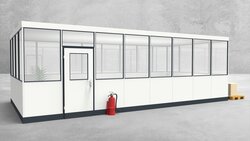 Hallenbüro 4-seitig 8,00 x 4,00 m 32 m² (HB4-8040)