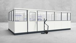 Stellwand 4-seitig 6,50 x 3,50 m 22,75 m² (SW4-6535)