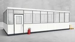 Hallenbüro 4-seitig 8,50 x 5,00 m 42,5 m² (HB4-8550)