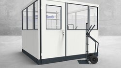 Stellwand 4-seitig 2,50 x 2,50 m 6,25 m² (SW4-2525)