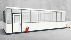 Hallenbüro 4-seitig 8,50 x 4,00 m 34 m² (HB4-8540)