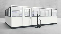 Stellwand 4-seitig 6,00 x 4,50 m 27 m² (SW4-6045)