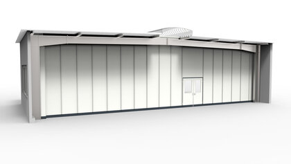 Trennwandsysteme aus vorgefertigten Bauteilen Trennwandsysteme aus vorgefertigten Bauteilen für Industrielösungen