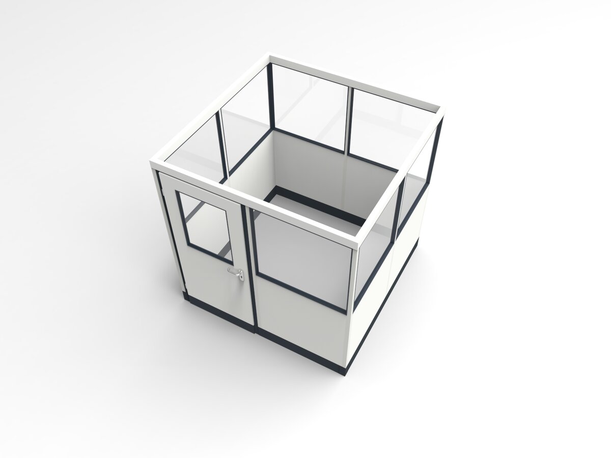 Wandanschluss für Stellwand 4-seitig 2,00 x 2,00 m System RS 45 von Becker Raumsysteme - Artikel SW4-2020