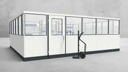 Stellwand 4-seitig 6,00 x 5,50 m 33 m² (SW4-6055)