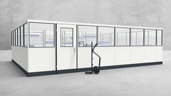 Stellwand 4-seitig 7,50 x 6,00 m 45 m² (SW4-7560)