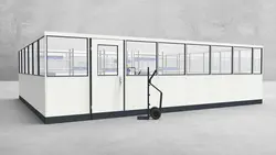 Stellwand 4-seitig 7,50 x 6,00 m 45 m² (SW4-7560)