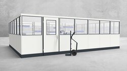 Stellwand 4-seitig 7,00 x 5,50 m 38,5 m² (SW4-7055)