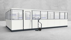 Stellwand 4-seitig 7,50 x 4,50 m 33,75 m² (SW4-7545)