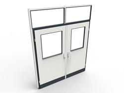 Türmittelsichtelement Doppeltür Raster 8 Türmittelsichtelement Doppeltür Raster 8