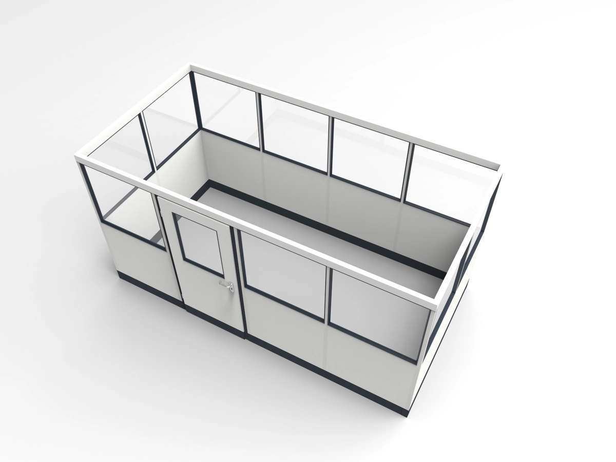 Wandanschluss für Stellwand 4-seitig 4,00 x 2,00 m System RS 45 von Becker Raumsysteme - Artikel SW4-4020