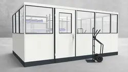 Stellwand 4-seitig 4,50 x 3,00 m 13,5 m² (SW4-4530)