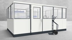 Stellwand 4-seitig 4,50 x 3,00 m 13,5 m² (SW4-4530)