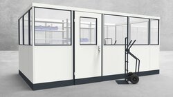 Stellwand 4-seitig 4,50 x 2,50 m 11,25 m² (SW4-4525)