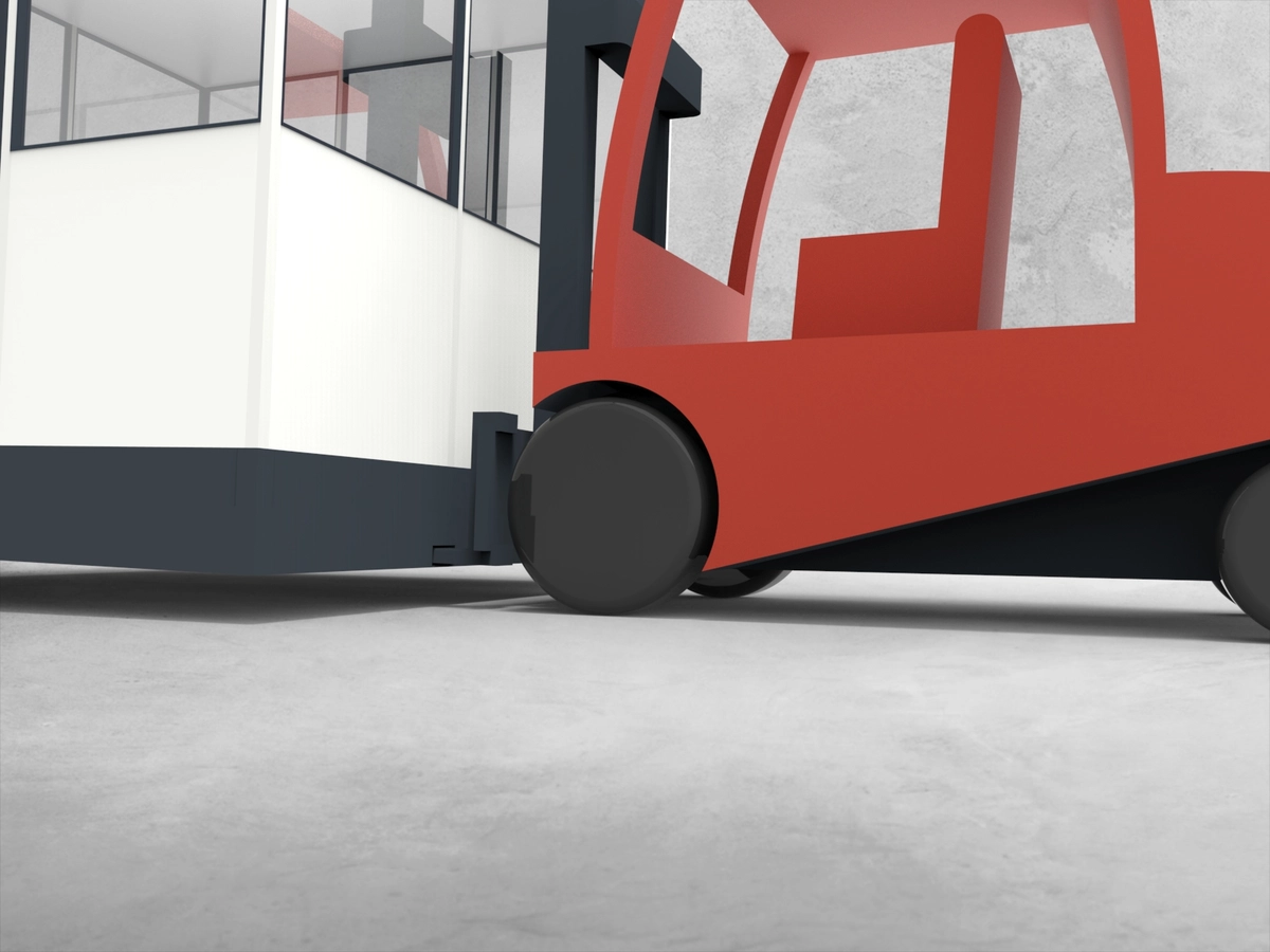 Deckenkonstruktion für M System RS 45 von Becker Raumsysteme - Artikel HM4-3530