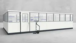 Stellwand 4-seitig 8,50 x 5,50 m 46,75 m² (SW4-8555)