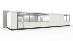 Hallenbüro Lagerbüro aus vorgefertigten Bauteilen Hallenbüro Lagerbüro aus vorgefertigten Bauteilen für Industrielösungen