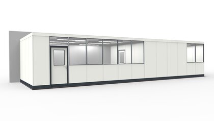 Hallenbüro Lagerbüro aus vorgefertigten Bauteilen Hallenbüro Lagerbüro aus vorgefertigten Bauteilen für Industrielösungen