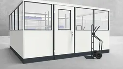 Stellwand 4-seitig 4,00 x 4,00 m 16 m² (SW4-4040)