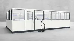 Stellwand 4-seitig 7,00 x 4,50 m 31,5 m² (SW4-7045)