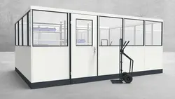 Stellwand 4-seitig 5,00 x 3,50 m 17,5 m² (SW4-5035)