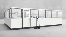 Stellwand 4-seitig 7,00 x 6,00 m 42 m² (SW4-7060)