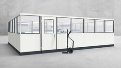 Stellwand 4-seitig 7,00 x 6,00 m 42 m² (SW4-7060)