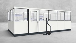 Stellwand 4-seitig 6,00 x 3,50 m 21 m² (SW4-6035)