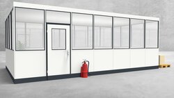 Hallenbüro 4-seitig 7,00 x 4,00 m 28 m² (HB4-7040)