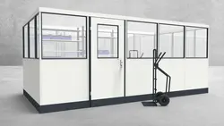 Stellwand 4-seitig 5,00 x 2,50 m 12,5 m² (SW4-5025)