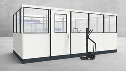 Stellwand 4-seitig 5,00 x 2,50 m 12,5 m² (SW4-5025)