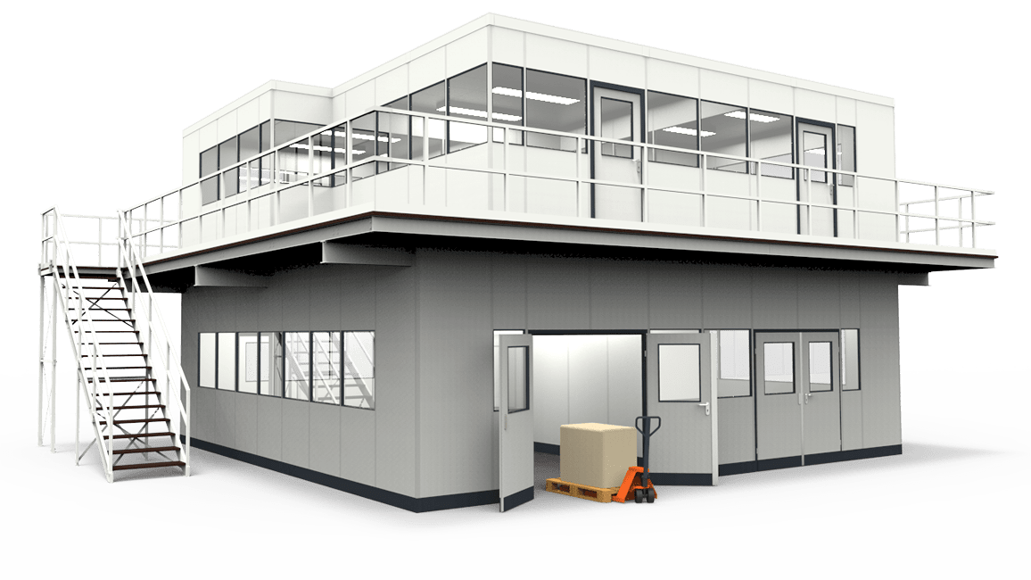 Hallenbüro | becker-raumsysteme®